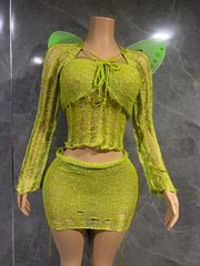 Disfraz Hada Verde Tinkerbell