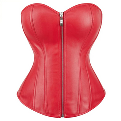Corset Rojo Cuerina