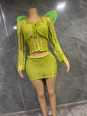 Disfraz Hada Verde Tinkerbell