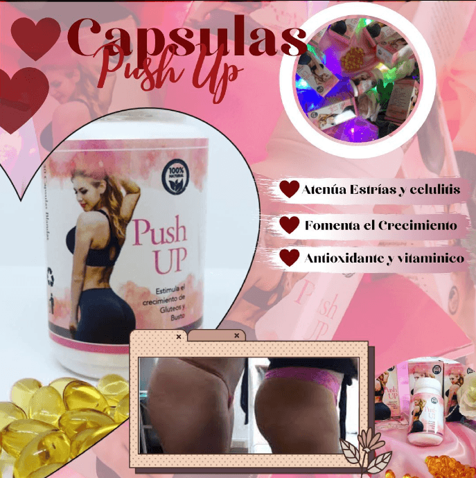 Capsulas Push up - Beautyshopmc