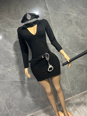 Disfraz Policía Vestido
