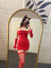 Disfraz Diabla Vestido